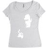 steven seagal   high quality Women's Triblend Scoop T-shirt