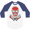 skull meat 3/4 Sleeve Shirt