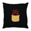 Heart Pocket Throw Pillow