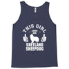 This Girl Loves Shetland Sheepdog Tank Top