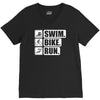 v6 swim bike run V-Neck Tee