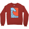Wave Crewneck Sweatshirt