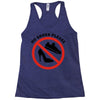 take off your shoes Racerback Tank