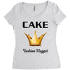 cake fashion nugget Women's Triblend Scoop T-shirt
