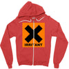 irritant symbol joke Zipper Hoodie