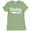 daddy since 2013 Ladies Fitted T-Shirt
