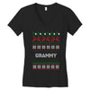 ugly christmas grammy Women's V-Neck T-Shirt