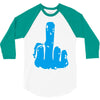 fuck size 3/4 Sleeve Shirt