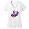fossil fueled Women's V-Neck T-Shirt