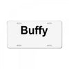 buffy License Plate