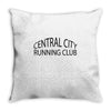 Central City Running Club Throw Pillow