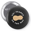 Little Peanut on the Way Pin-back button