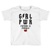 Girl Power Future Is Female Toddler T-shirt