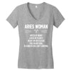 Aries Woman Women's V-Neck T-Shirt