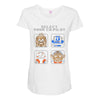 select your co pilot Maternity Scoop Neck T-shirt