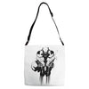wolverine attack Adjustable Strap Totes