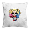harley quinn Throw Pillow