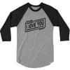 i love you stardust 3/4 Sleeve Shirt