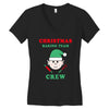christmas baking team crew elf Women's V-Neck T-Shirt