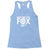 what does the fox say Racerback Tank