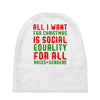 all i want for christmas Baby Beanies