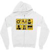 people on the bus Zipper Hoodie
