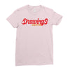 Drawing Ladies Fitted T-Shirt