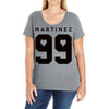 martinez twins Ladies Curvy T-Shirt