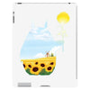 totoro sunflower iPad 3 and 4 Case