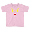 reindeer face novelty christmas Toddler T-shirt