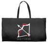 sagittarius rose Weekender Totes