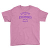 someone left paw prints on my heart Youth Tee
