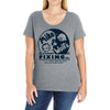 mike &amp; wolf's fixing co Ladies Curvy T-Shirt