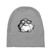 nerd penguin Baby Beanies