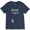 Muggle on Board Watercolor V-Neck Tee