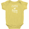 all i need is coffee sciossors Baby Onesie