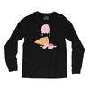ice cream ghost Long Sleeve Shirts
