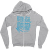 giving up on my dreams Zipper Hoodie