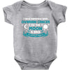 I Love Someone with Ovarian Cancer to The Moon and Back to Infinity Baby Bodysuit