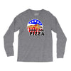 vote for pizza Long Sleeve Shirts