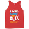Class of 2017 Proud Father Graduation Tank Top