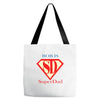 bob is super dad Tote Bags