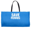 save ferris beuller beuler pop culture cult beuller's day off gift ret Weekender Totes