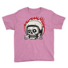 skull biker Youth Tee