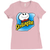 skellington Ladies Fitted T-Shirt
