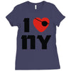east coast escape Ladies Fitted T-Shirt