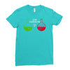 funny science shirt nerd Ladies Fitted T-Shirt
