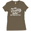 world class master baiter Ladies Fitted T-Shirt