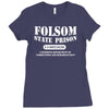 folsom state prison Ladies Fitted T-Shirt