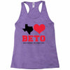 Texas Loves Beto Racerback Tank